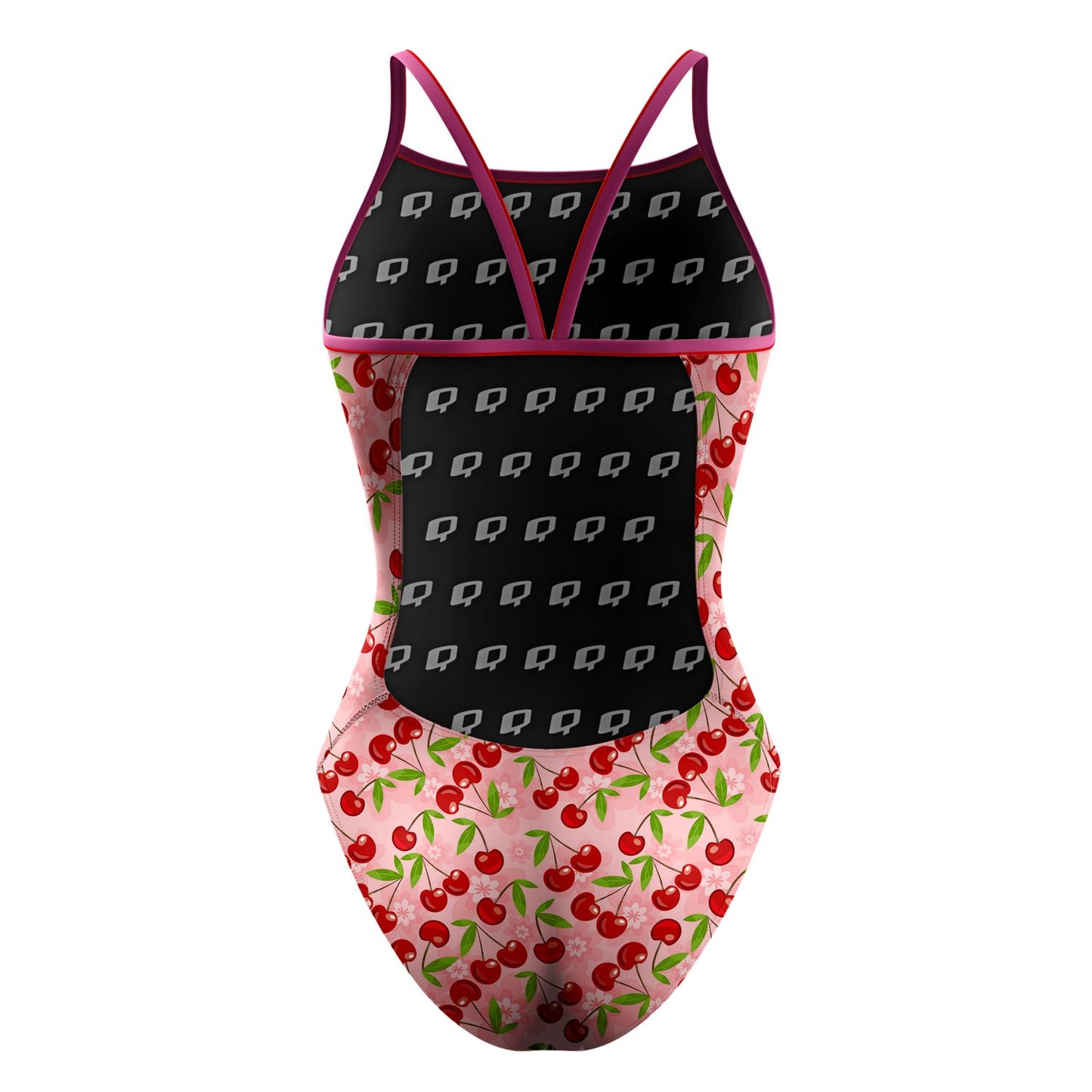 Cherry Picked - Sunback Tank Swimsuit