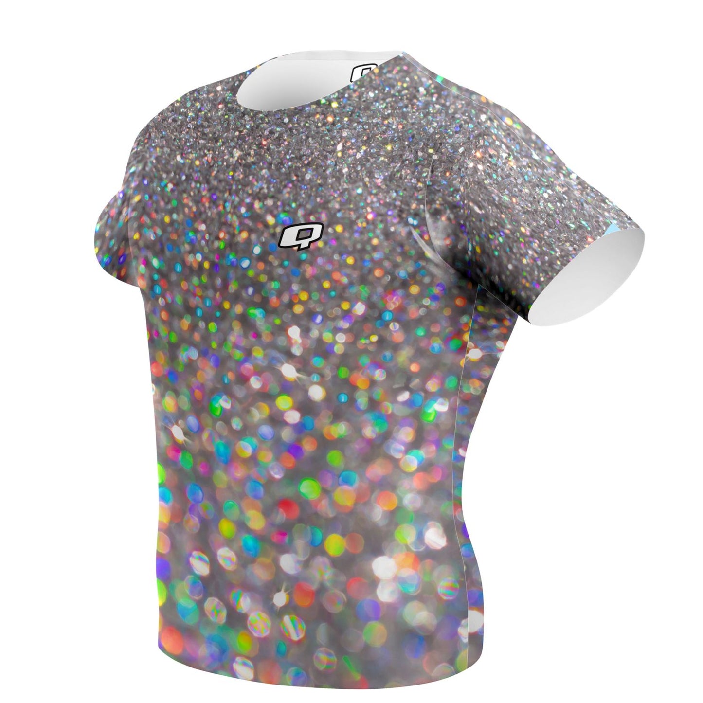 Dipped in Glitter Performance Shirt - Q Swimwear