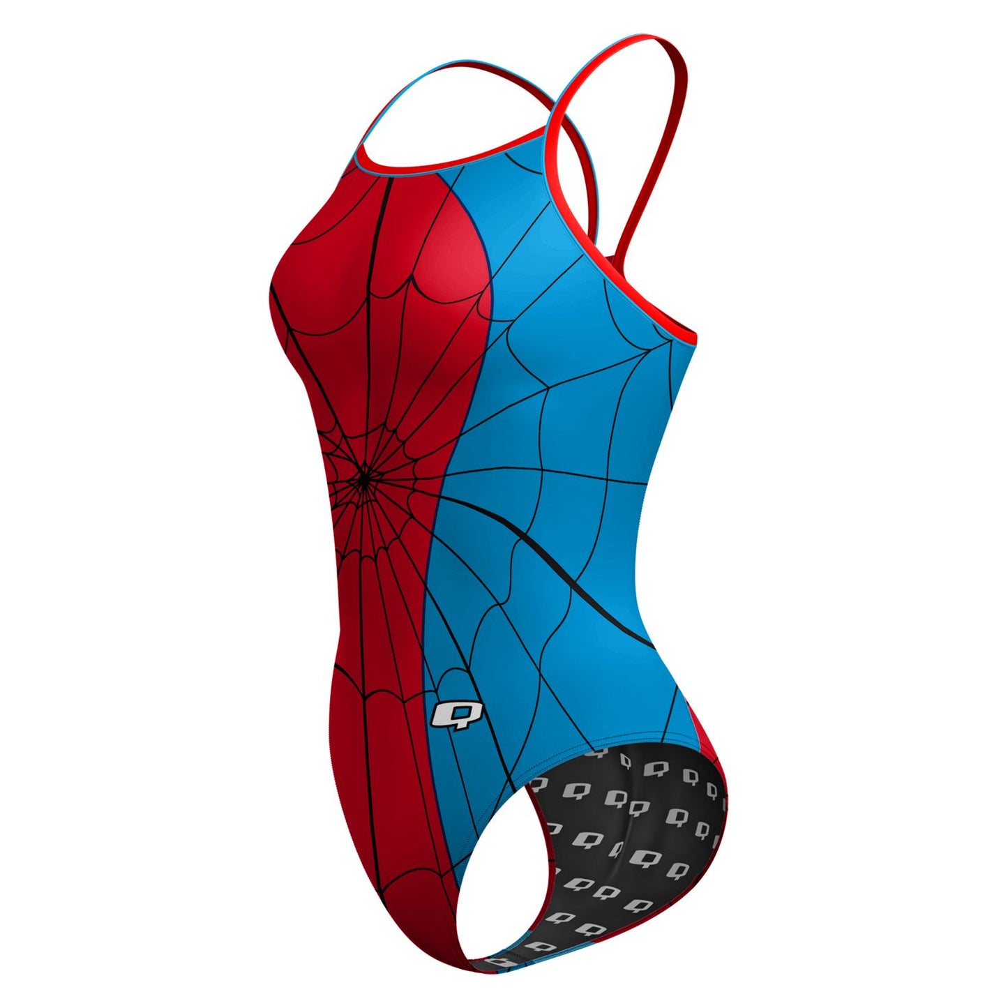 Spider 2.0 Swimmer Skinny Strap Swimsuit