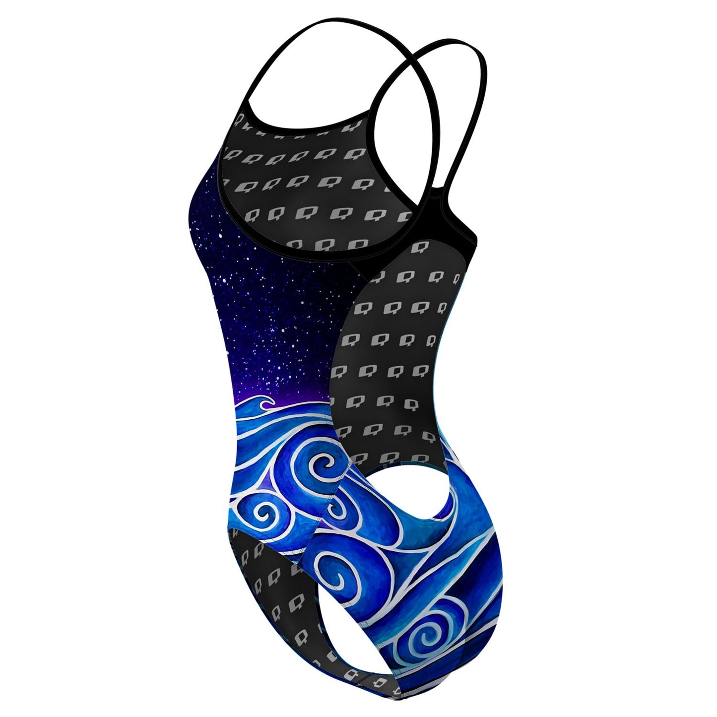 Enchanted Seas Skinny Strap Swimsuit