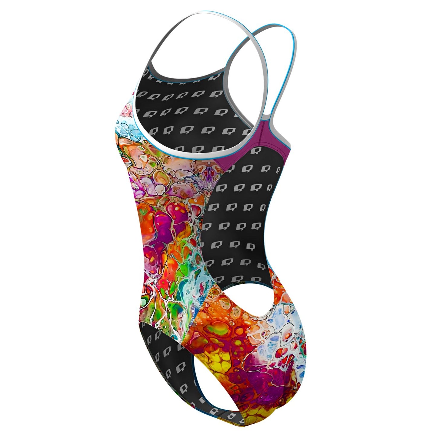 Colors of the Sea Skinny Strap