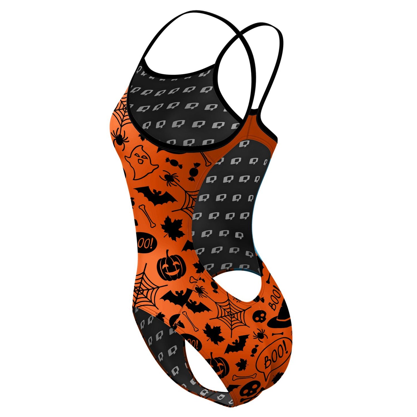 Fright Night Skinny Strap Swimsuit