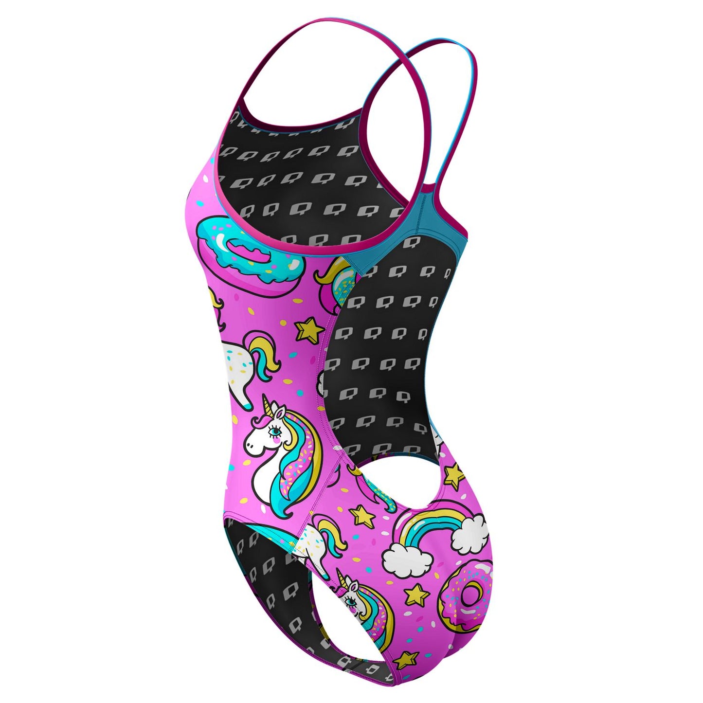 Confetti Skinny Strap Swimsuit