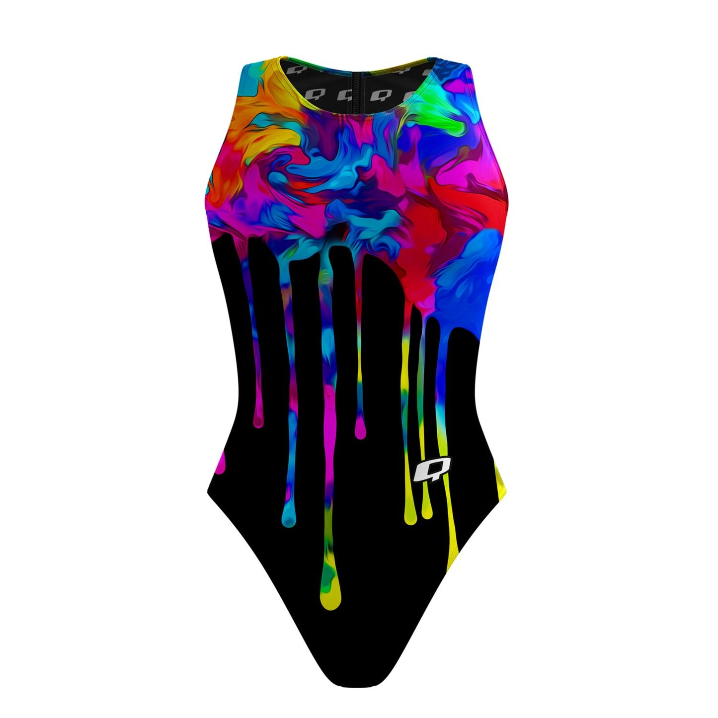 Unicorn Sneeze - Women Waterpolo Swimsuit Classic Cut