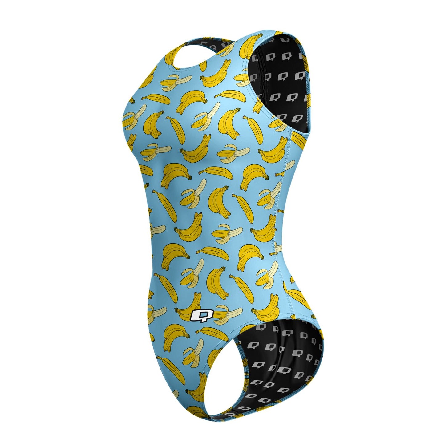 This Suit is Bananas - Women Waterpolo Swimsuit Classic Cut