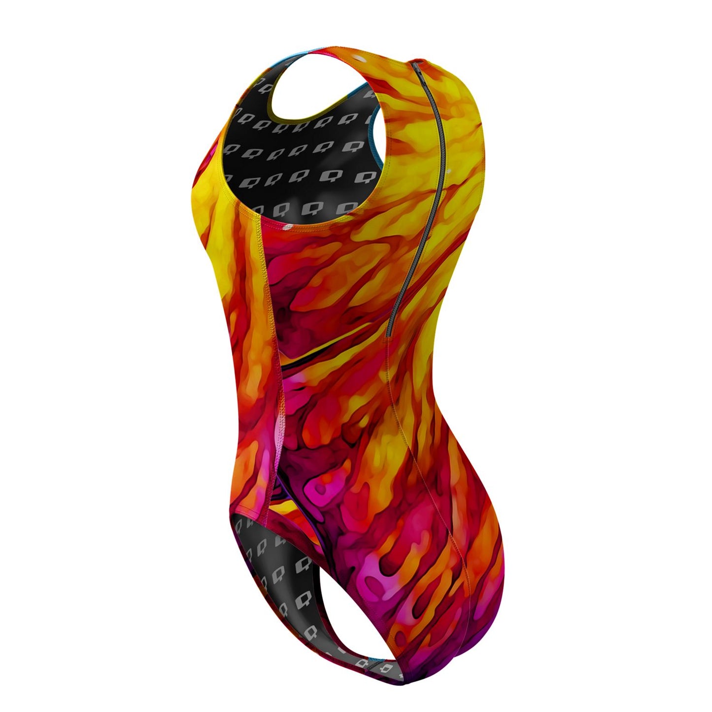 Butterfly Wings - Women Waterpolo Swimsuit Classic Cut