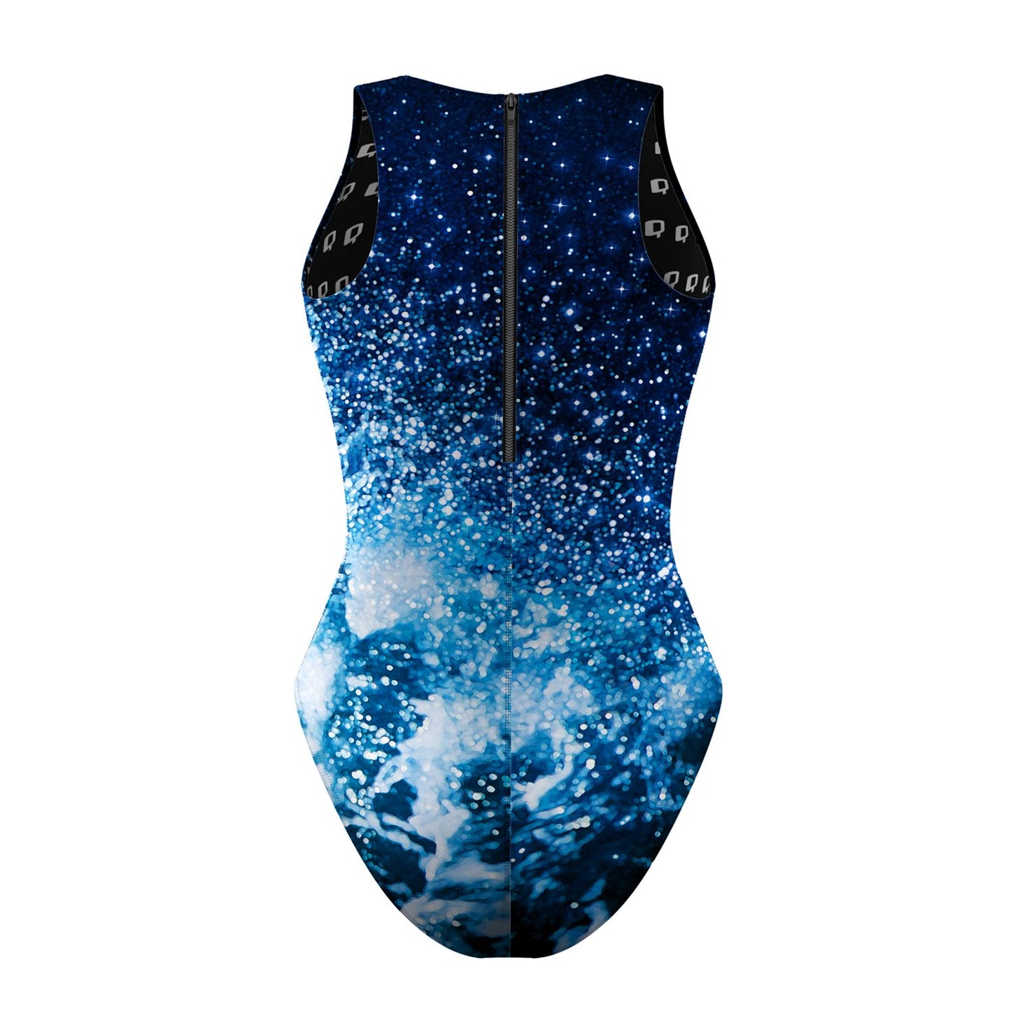 Cosmic Waves - Women Waterpolo Swimsuit Classic Cut