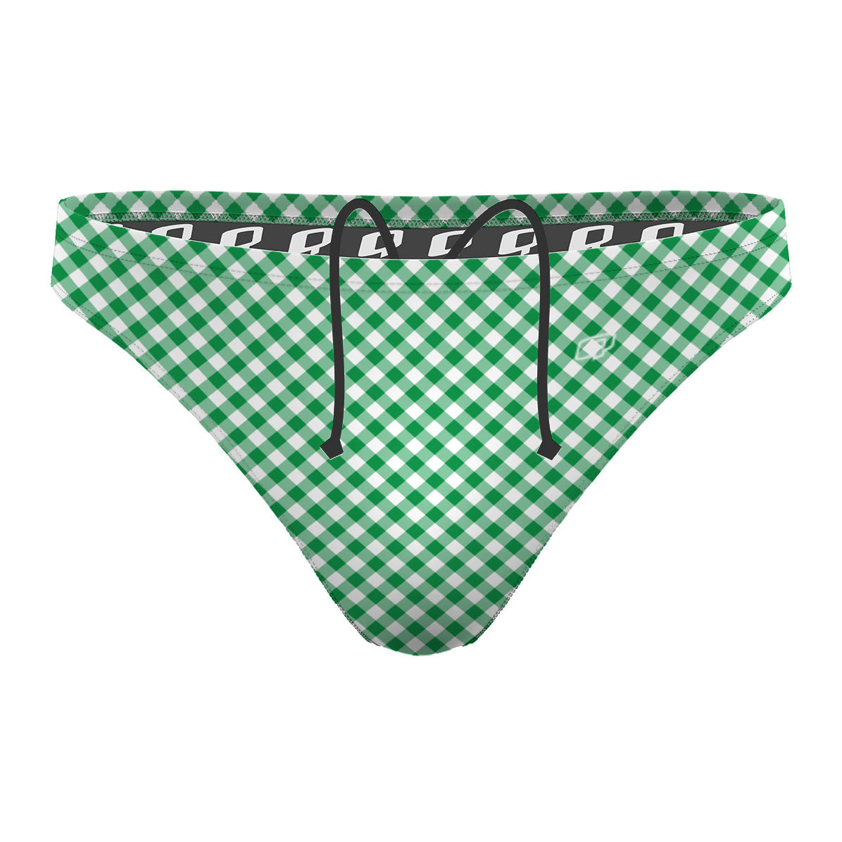 Gingham 80 - Waterpolo Brief Swimsuit