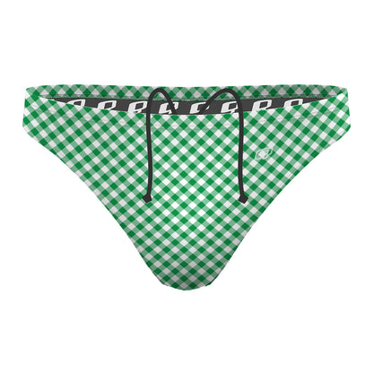 Gingham 80 - Waterpolo Brief Swimsuit