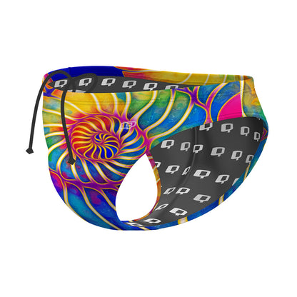 Seashell in Wonderland - Waterpolo Brief Swimsuit