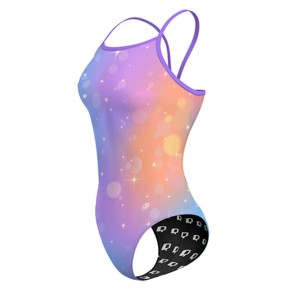 Glinda Bubbles - Sunback Tank Swimsuit