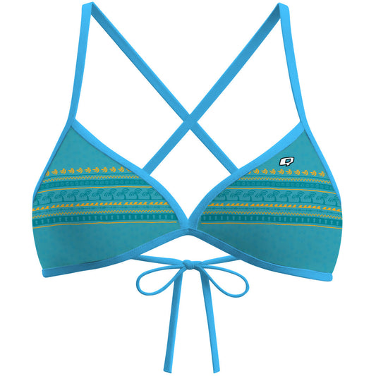 Banana palm - Tieback Bikini Top