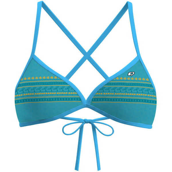 Banana palm - Tieback Bikini Top