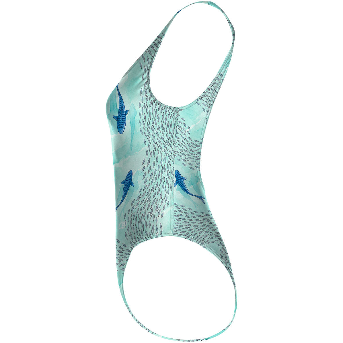 Reef Shark - High Hip One Piece Swimsuit