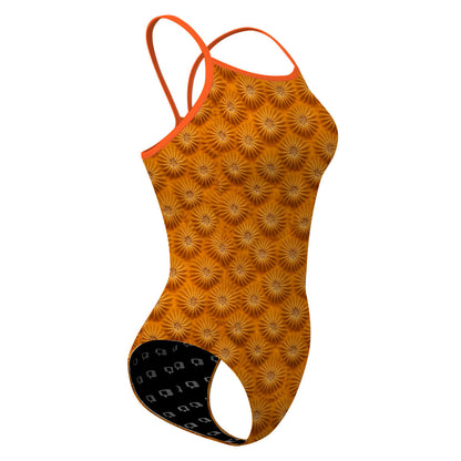 Coral Close - Skinny Strap Swimsuit