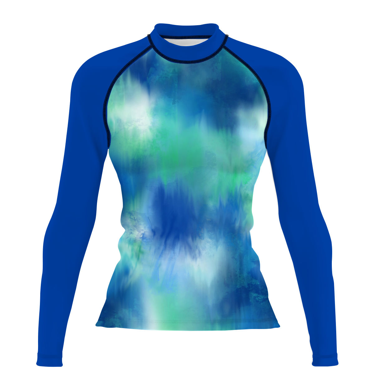 Ethereal watercolor - Women's Surf UPF50+ Long Sleeve Rash Guard
