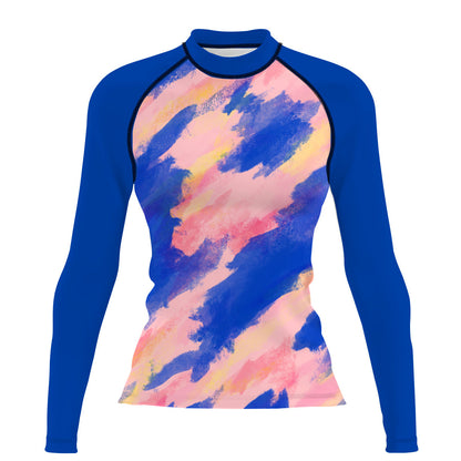 Ink drags - Women's Surf UPF50+ Long Sleeve Rash Guard