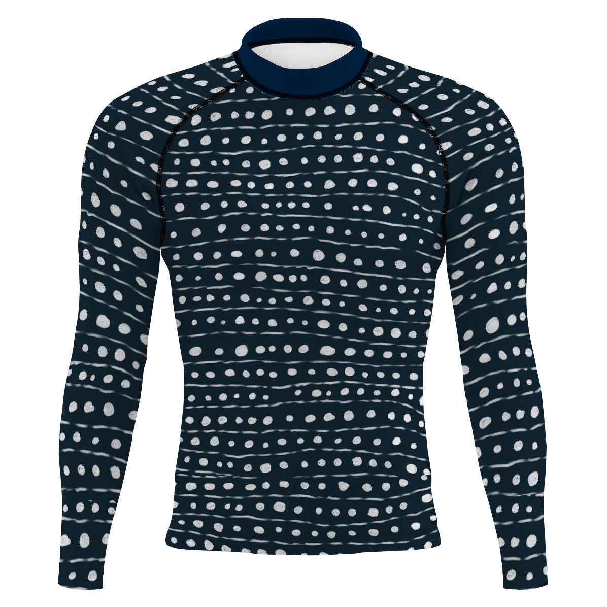 Polka Sea - Men's Surf UPF50+ Long Sleeve Rash Guard