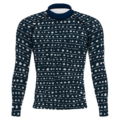 Polka Sea - Men's Surf UPF50+ Long Sleeve Rash Guard