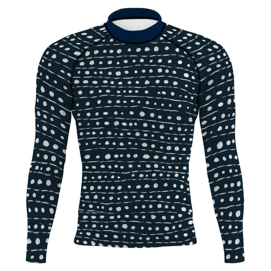 Polka Sea - Men's Surf UPF50+ Long Sleeve Rash Guard