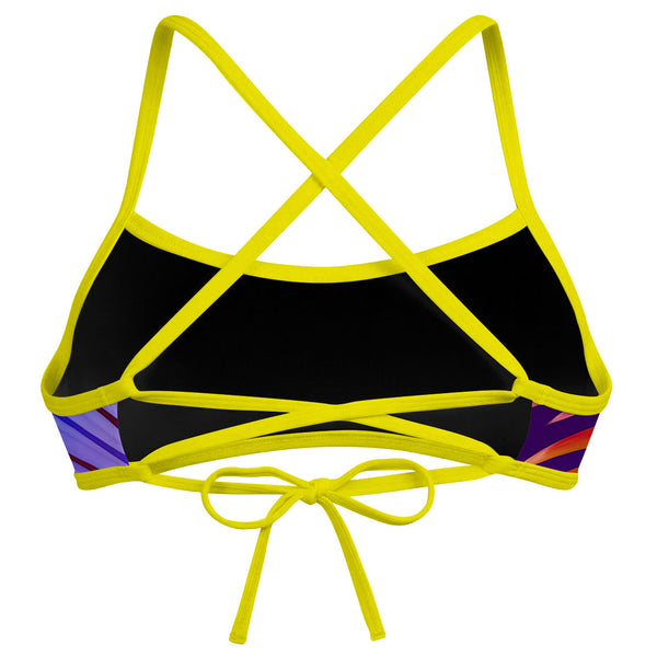 Sunset Palms -  Ciara Tieback Bikini Top