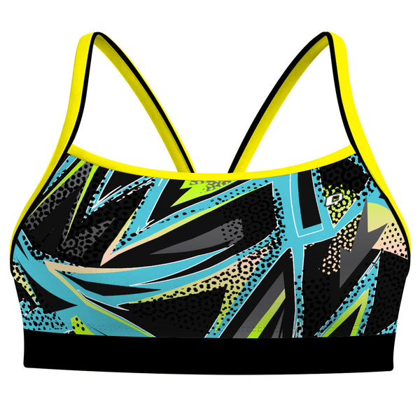Distortia Classic Sports Bikini Top