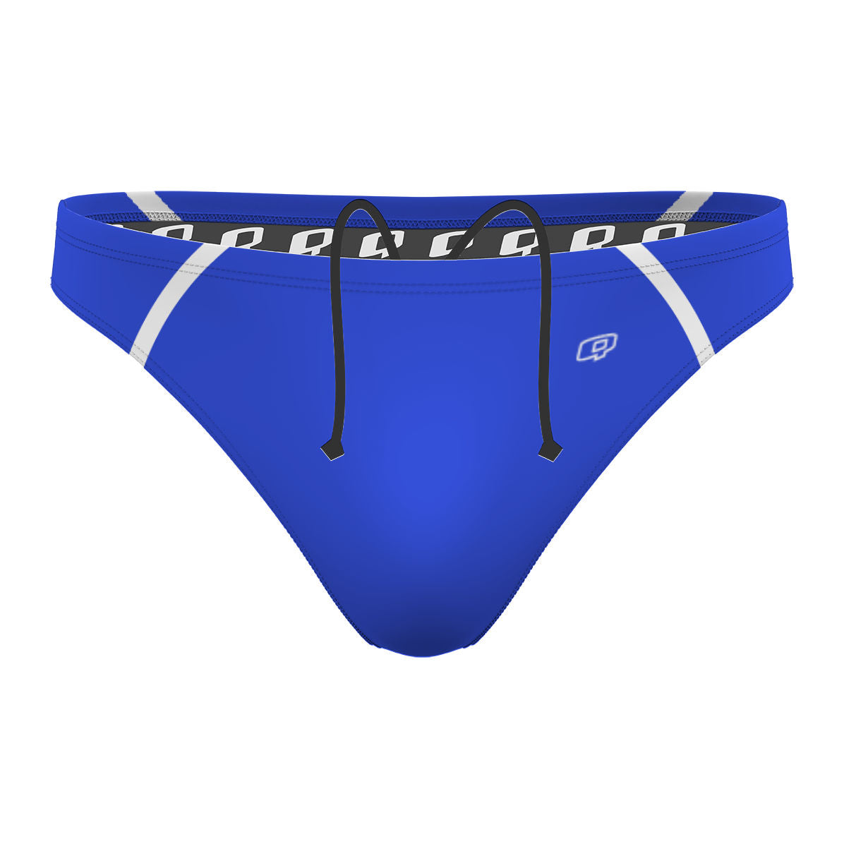 Blue design - Waterpolo Brief Swimsuit