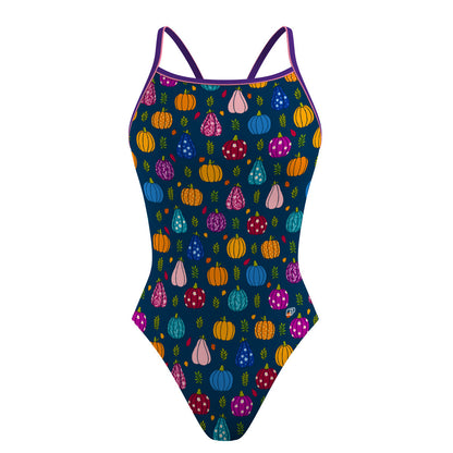 Groovy Gourds - Sunback Tank Swimsuit
