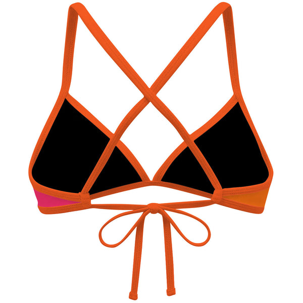 Fade Spectrum Tieback Bikini Top, view 2