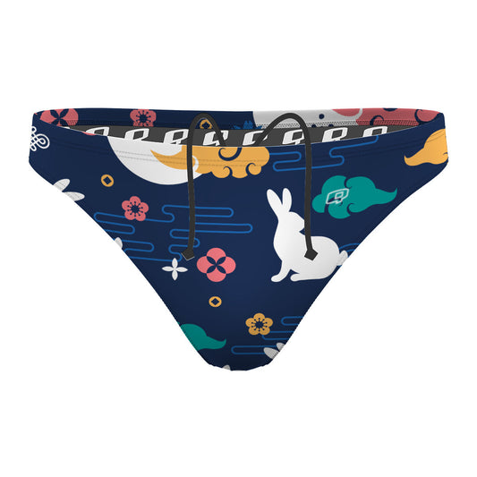 Moonlight Bunnies - Waterpolo Brief Swimsuit