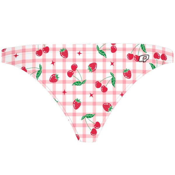 Berry Cherry - Tieback Bikini Bottom