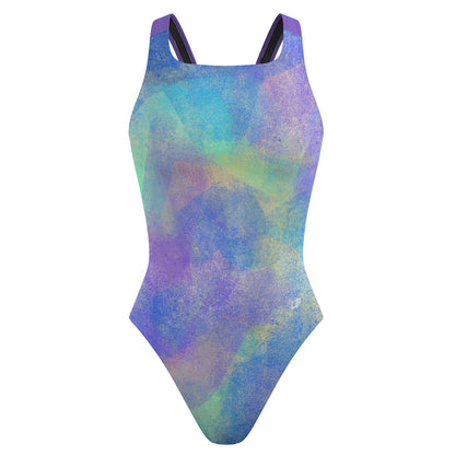Abstract Marks - Classic Strap Swimsuit