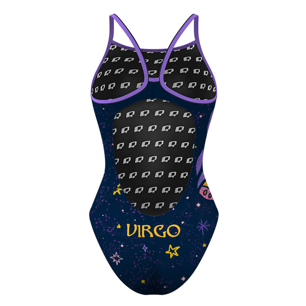 Virgo Skinny Strap Swimsuit, view 2