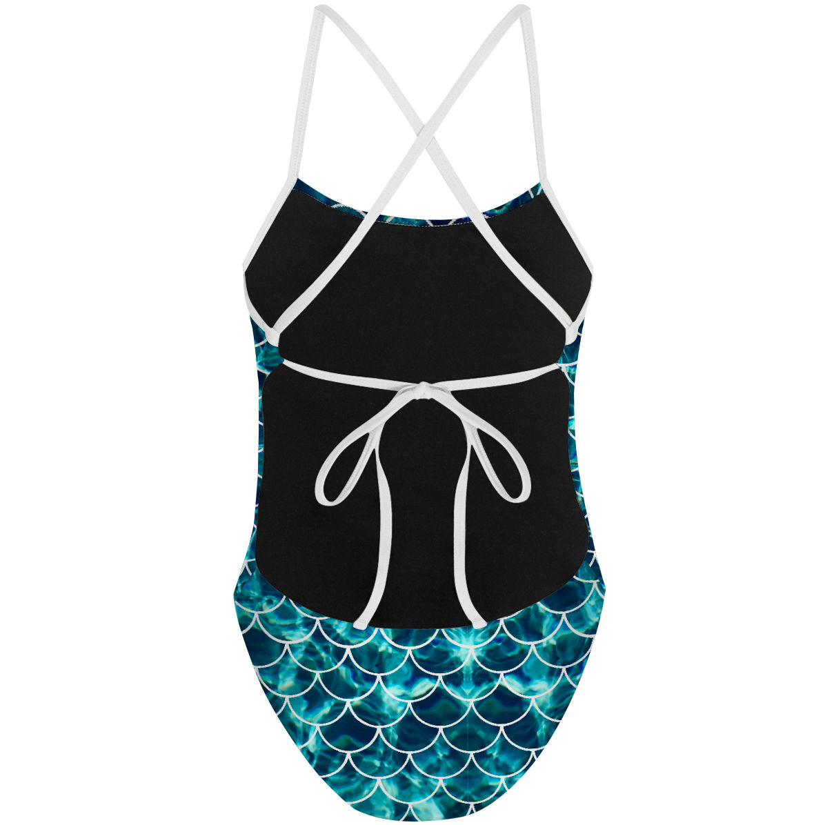 Scales - Tieback One Piece Swimsuit