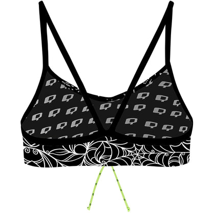 Spiderweb Temptation - Bandeau Bikini Top