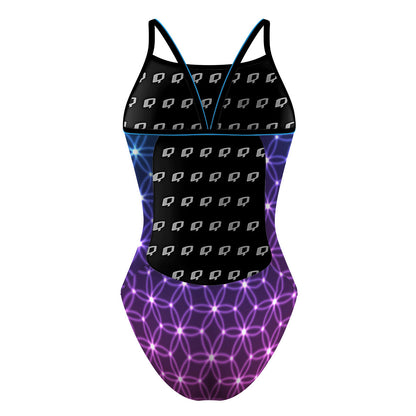 Flower of Life - Sunback Tank Swimsuit