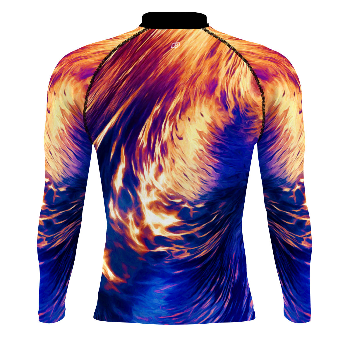 Wave Rider - Men's Surf UPF50+ Long Sleeve Rash Guard