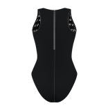 02/26/2025 - Solid Women's Waterpolo Swimsuit Classic Cut - PERSONALIZED