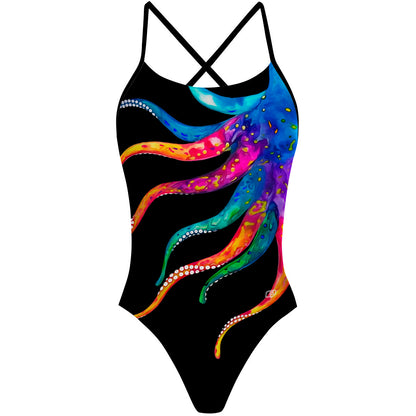 Octopus Squeeze - "X" Back Swimsuit