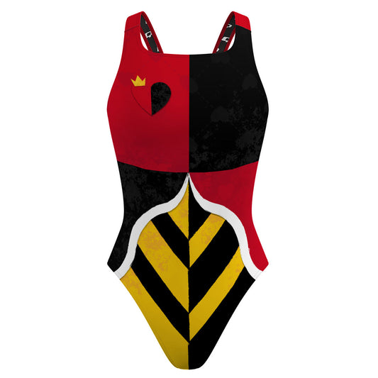 Red Queen - Classic Strap Swimsuit