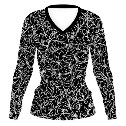 Spiderweb Temptation - Women's Performance Shirt Long Sleeve