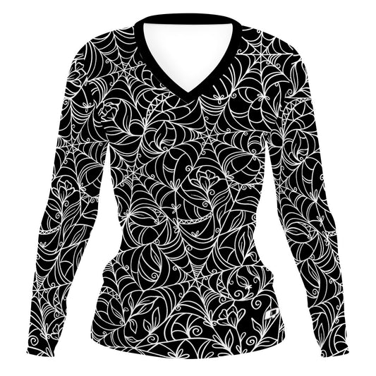 Spiderweb Temptation - Women's Performance Shirt Long Sleeve