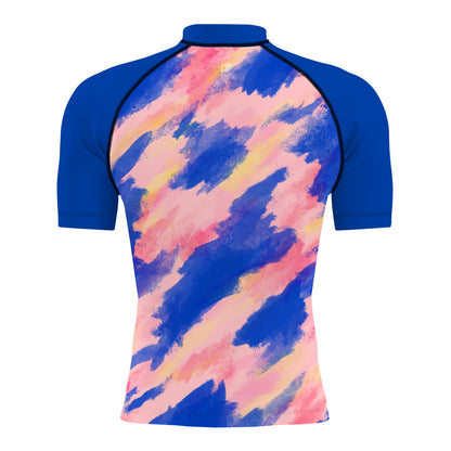Ink drags - Men's Surf UPF50+ Short Sleeve Rash Guard