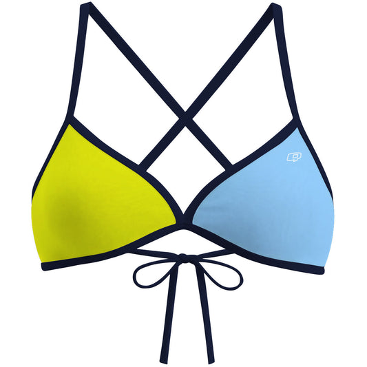 Fade Lagoon Tieback Bikini Top