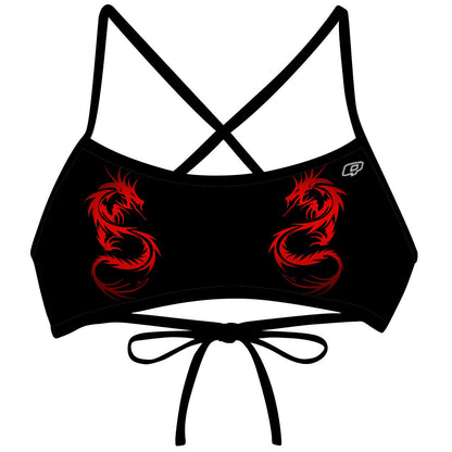 Red Dragon  Ciara Tieback Bikini Top