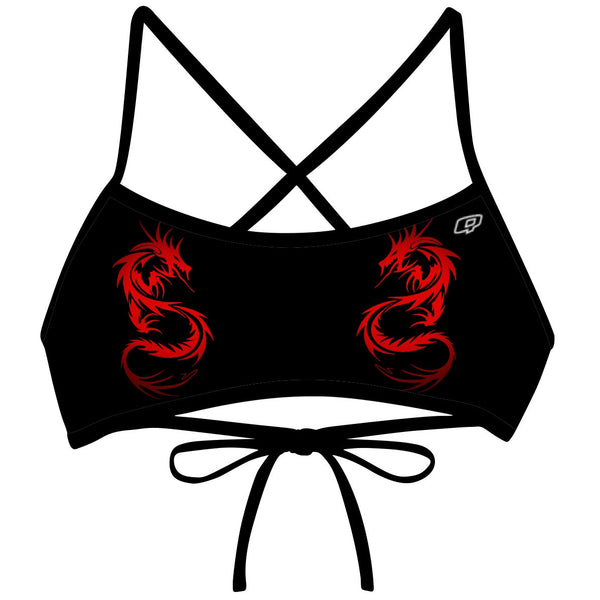 Red Dragon  Ciara Tieback Bikini Top