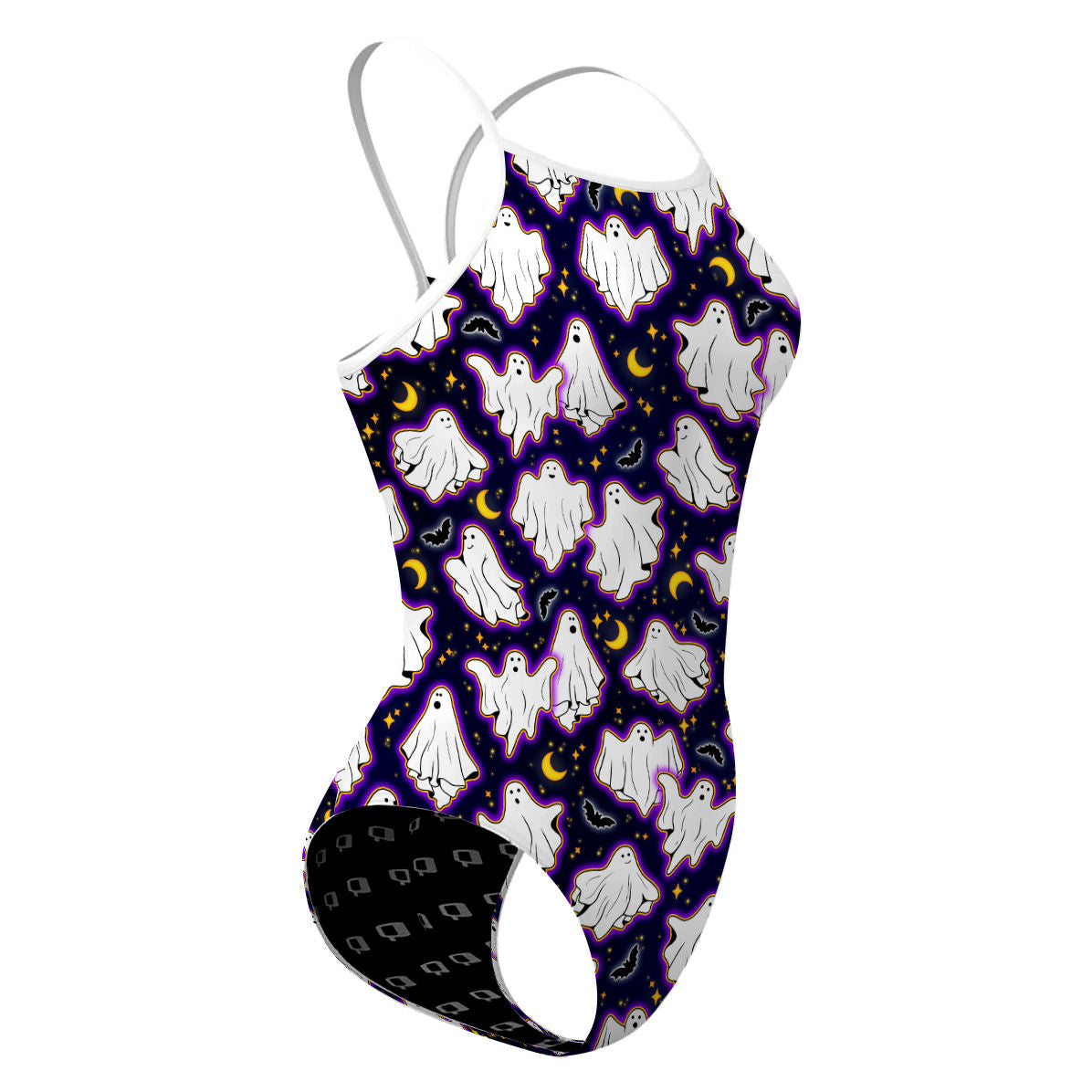 Boo-tiful Night - Skinny Strap Swimsuit