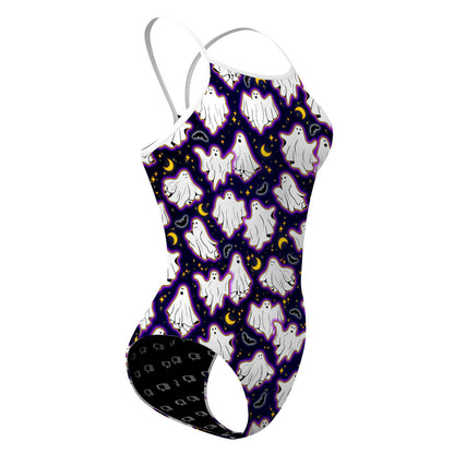 Boo-tiful Night - Skinny Strap Swimsuit