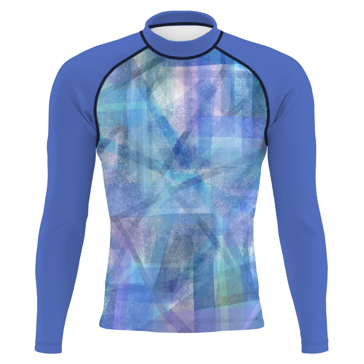 Abstract Particles - Men's Surf UPF50+ Long Sleeve Rash Guard