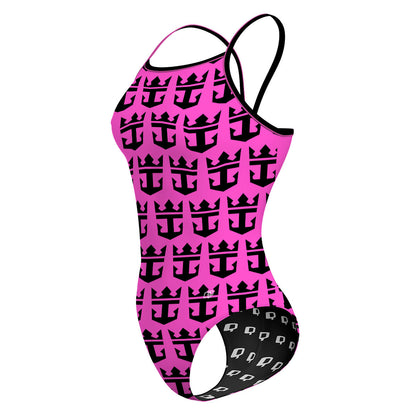 RCCL Hotpink - Sunback Tank Swimsuit